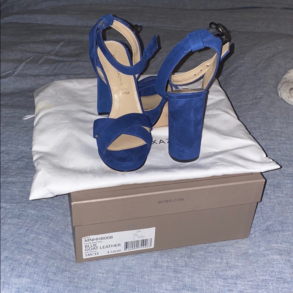 BCBGMaxazria Blue Sandal